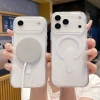 Magsafe shockproof transparent magnetic case is simple and practical. It is a drop-resistant phone case for iPhone 17 that is not prone to yellowing and has a large hole details Picture